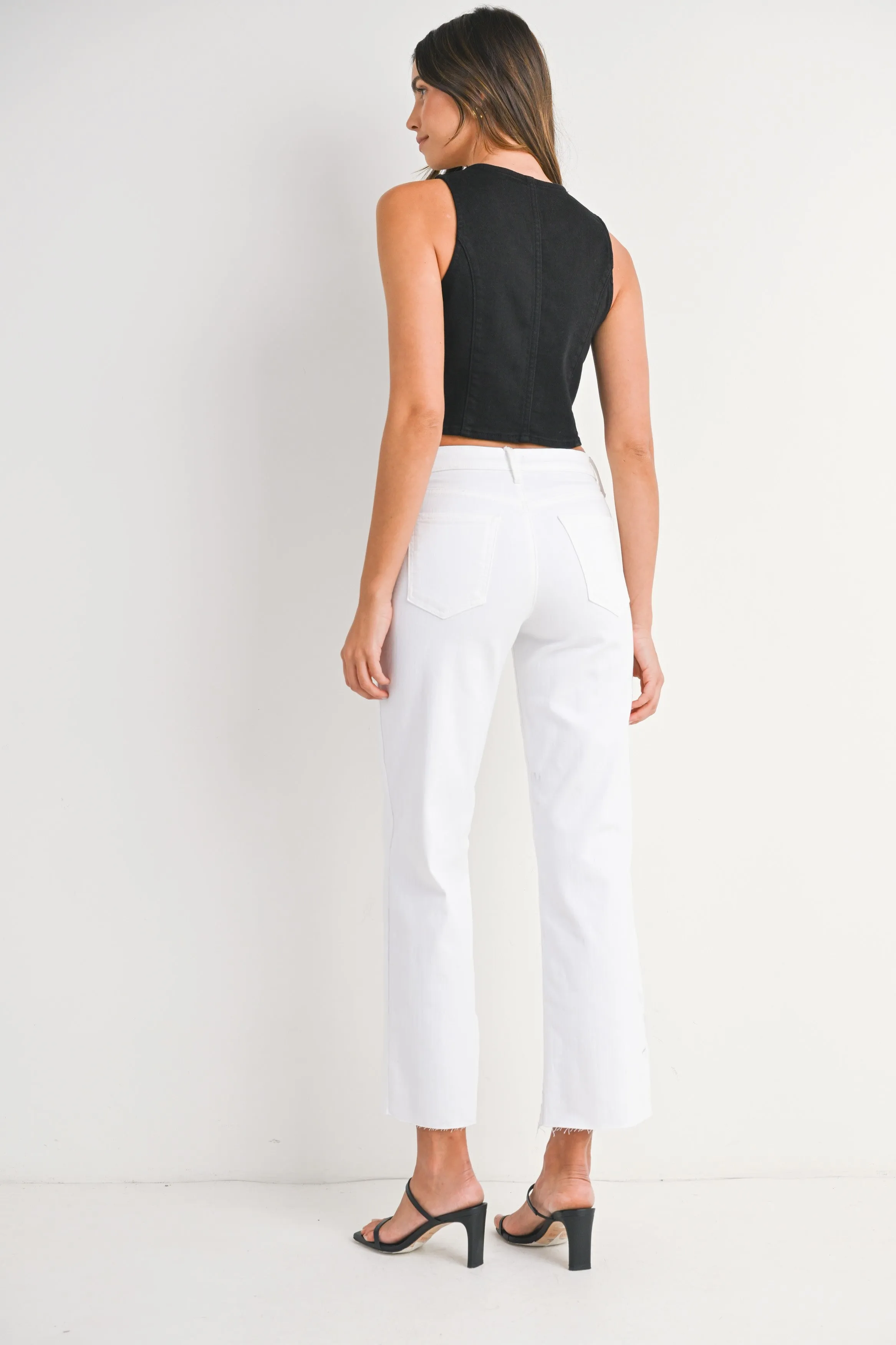 Mid Rise Classic Straight Jean sold by Madison Boutique product image thumbnail 3