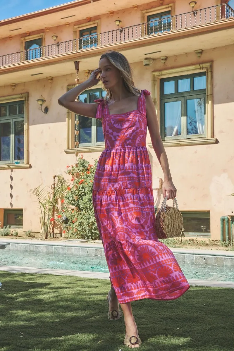 Sun Soaked Tiered Maxi Dress sold by Madison Boutique product image thumbnail 3