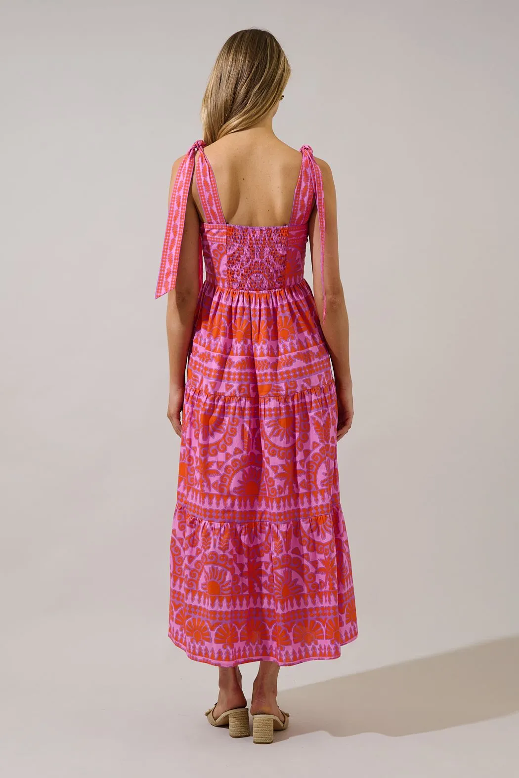 Sun Soaked Tiered Maxi Dress sold by Madison Boutique product image thumbnail 5