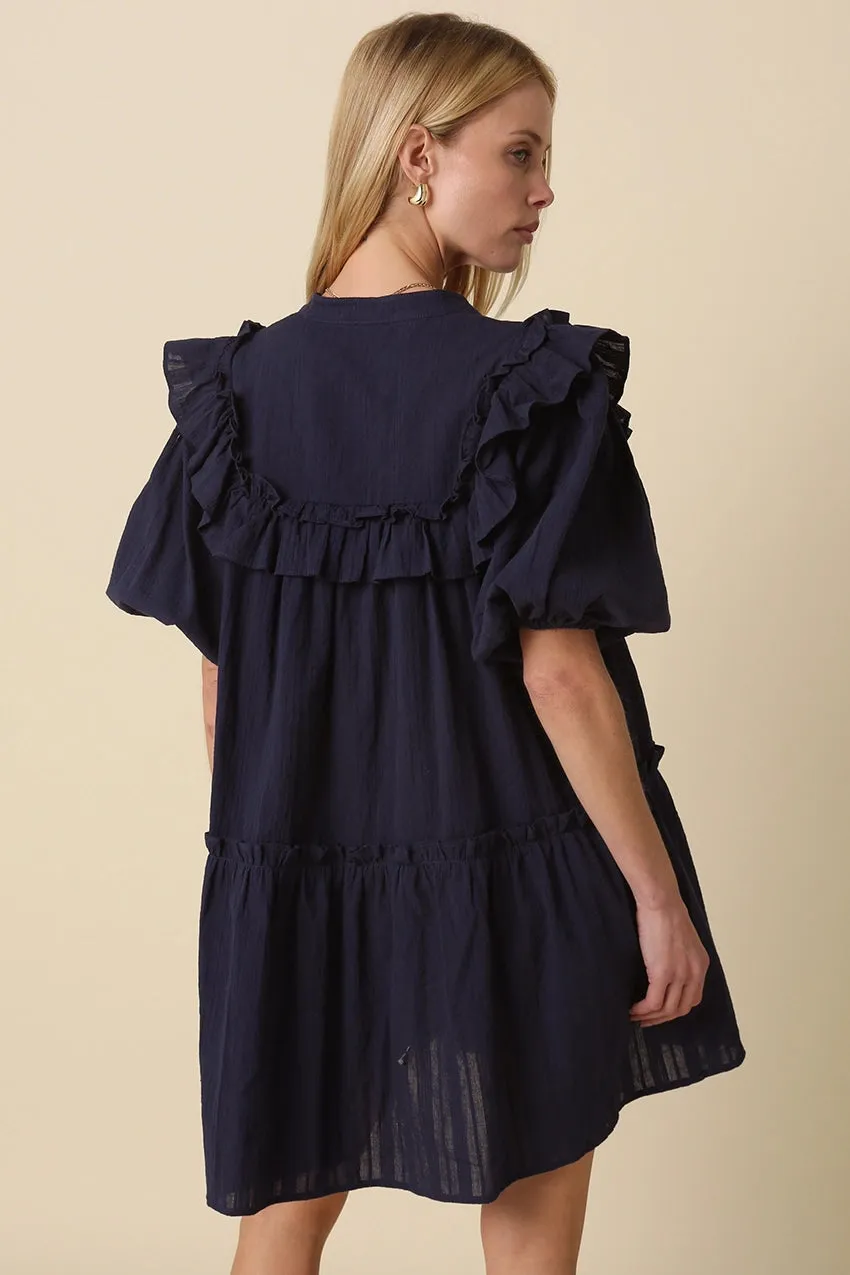 Arlene Ruffled Dress sold by Madison Boutique product image thumbnail 4