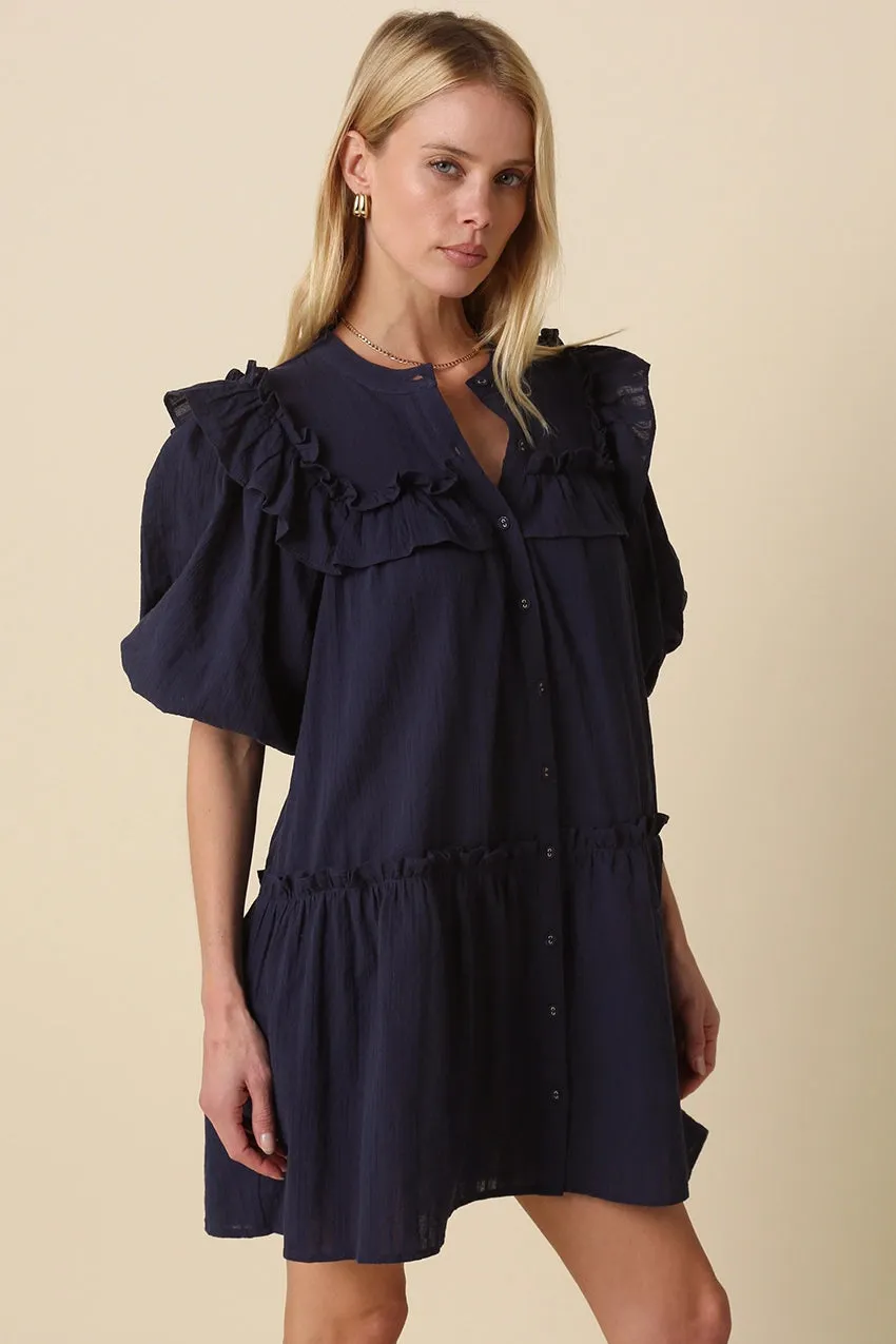 Arlene Ruffled Dress sold by Madison Boutique product image thumbnail 2