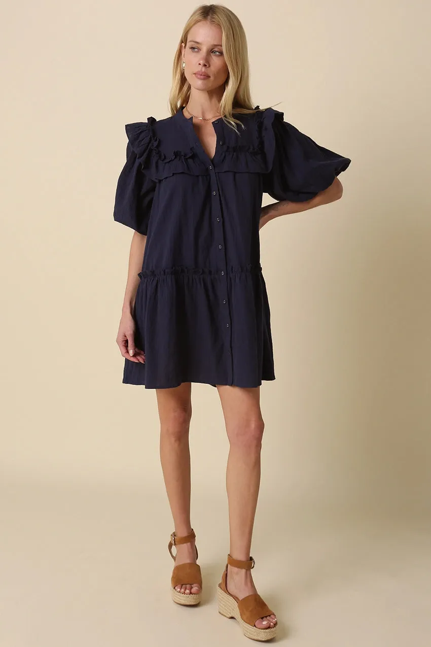 Arlene Ruffled Dress sold by Madison Boutique product image thumbnail 3