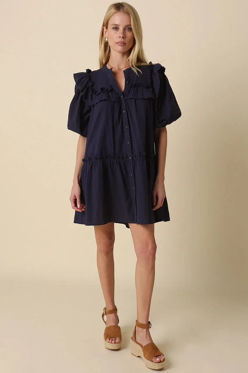 Arlene Ruffled Dress sold by Madison Boutique product image thumbnail 5