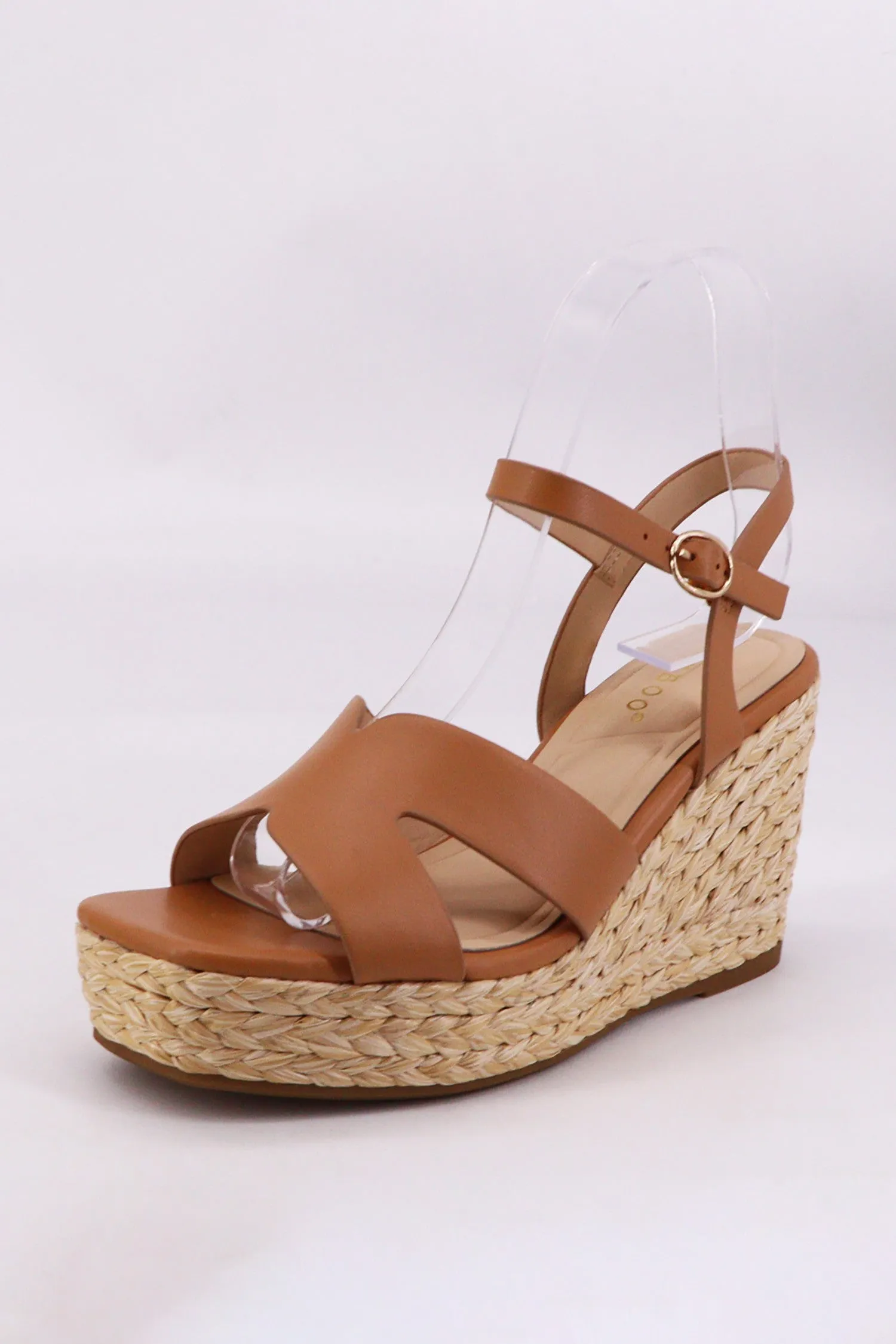 Braided Raffia Platform Wedge sold by Madison Boutique product image thumbnail 2
