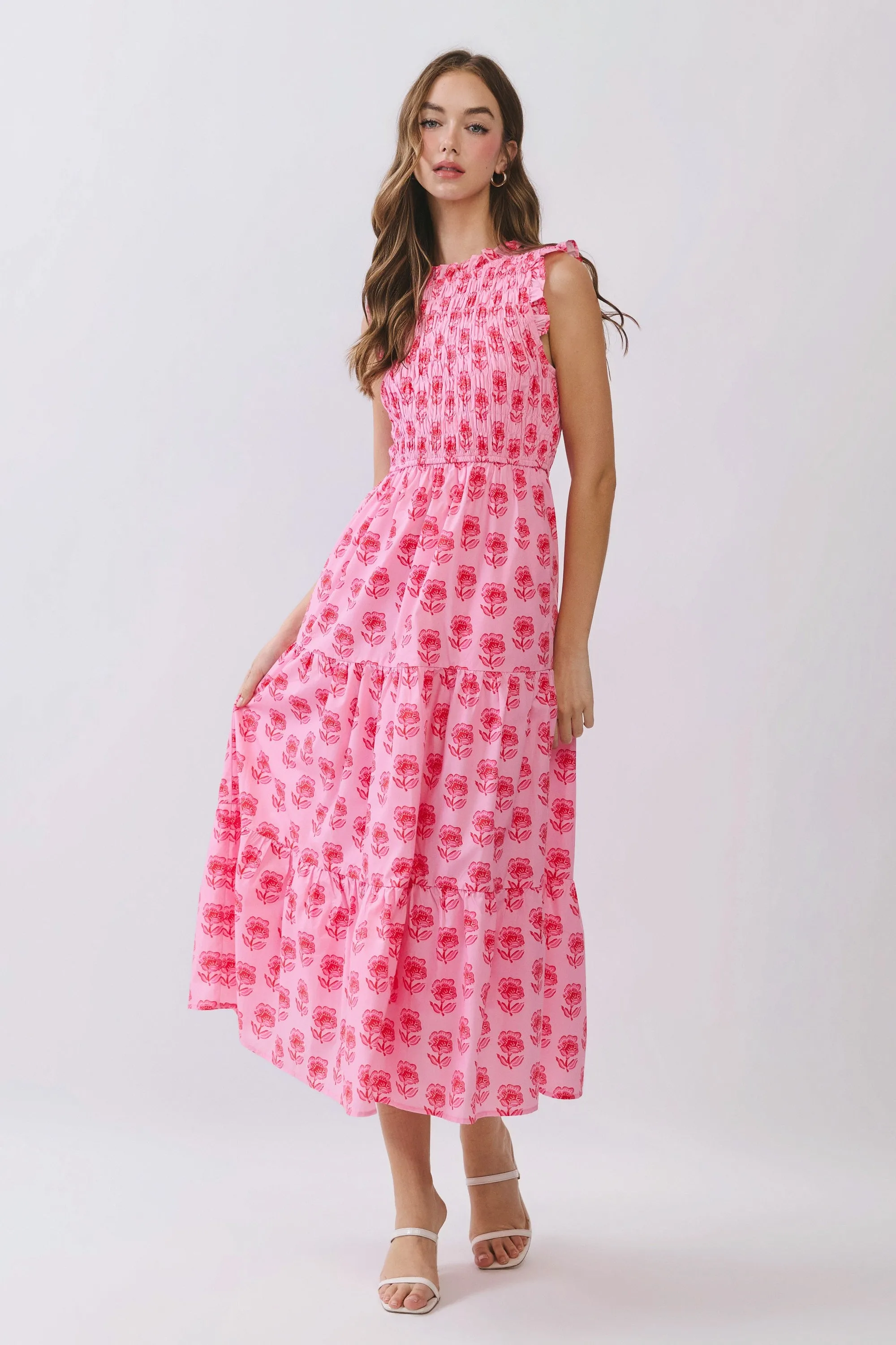 Annette Floral Midi Dress sold by Madison Boutique product image thumbnail 2