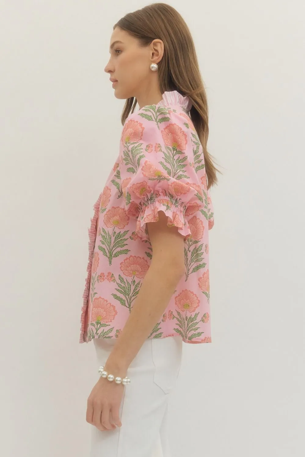 Marlene Floral Print Top sold by Madison Boutique product image thumbnail 4