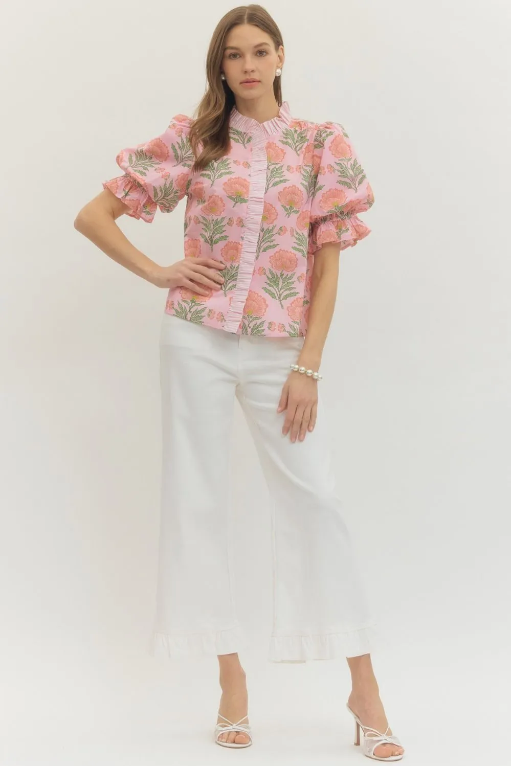 Marlene Floral Print Top sold by Madison Boutique product image thumbnail 2