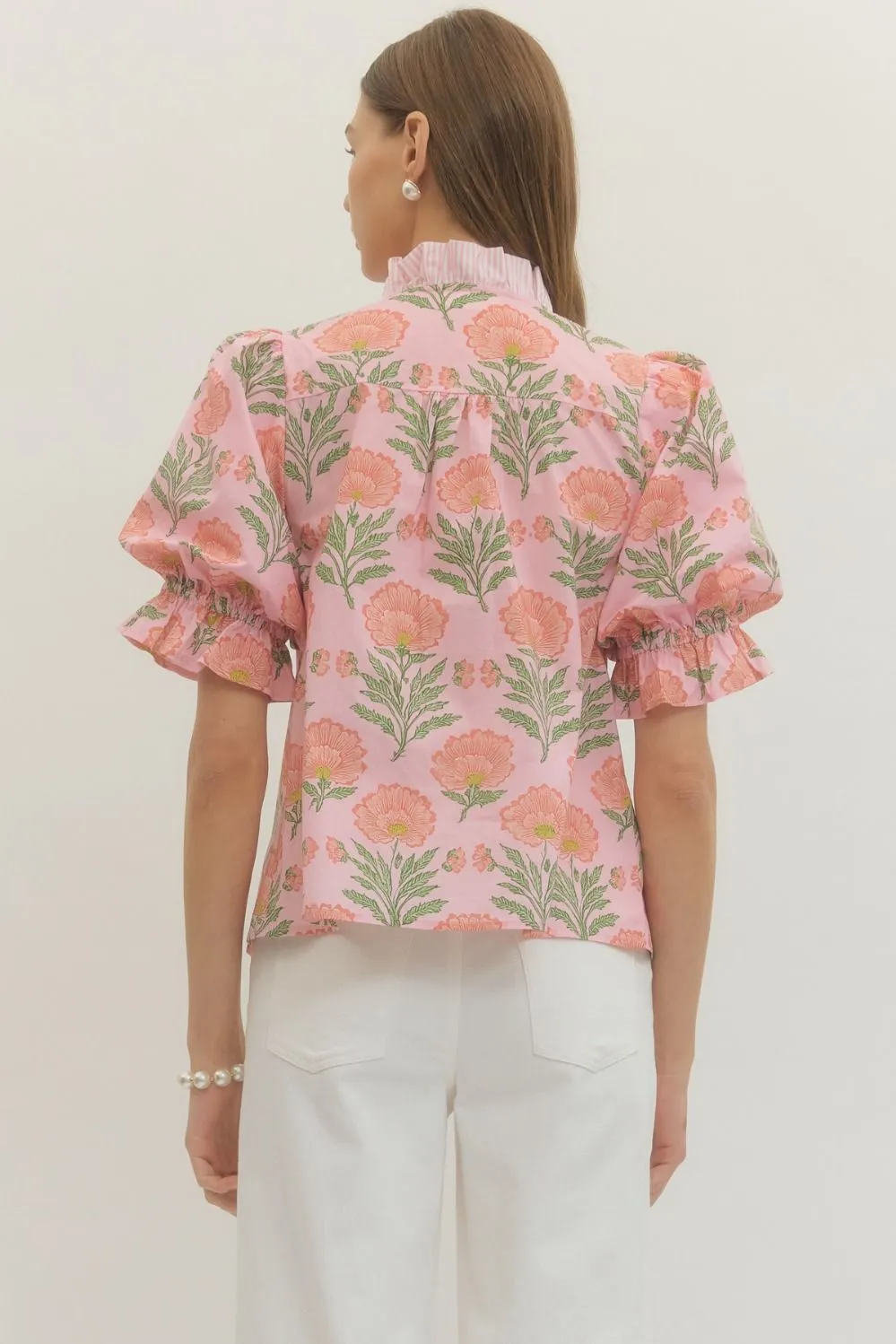 Marlene Floral Print Top sold by Madison Boutique product image thumbnail 5
