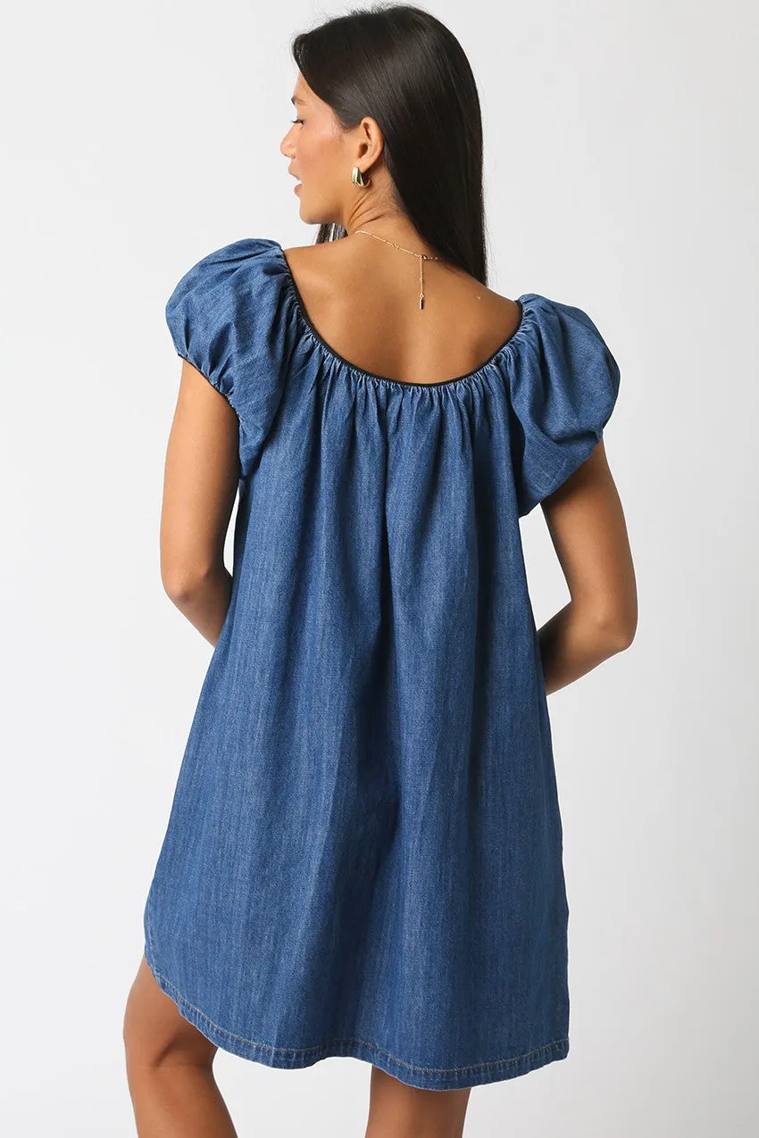 Sasha Denim Dress sold by Madison Boutique product image thumbnail 3