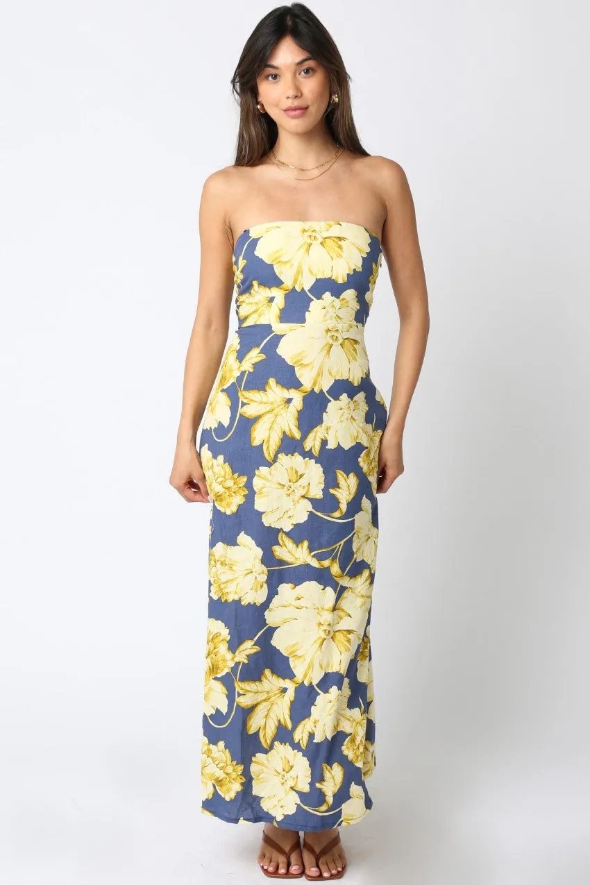 Baird Linen Blend Maxi Dress sold by Madison Boutique product image thumbnail 2