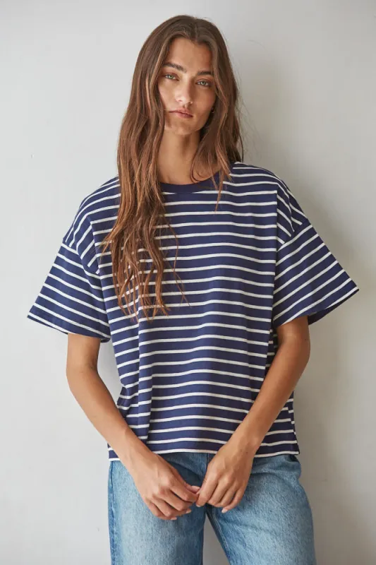 Josianne Striped Tee made by By Together