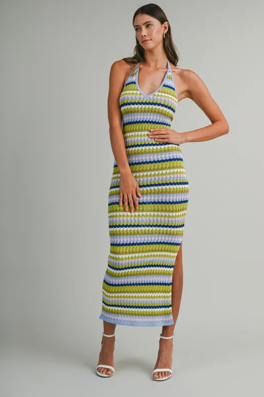 Evelyn Knit Maxi Dress made by MABLE