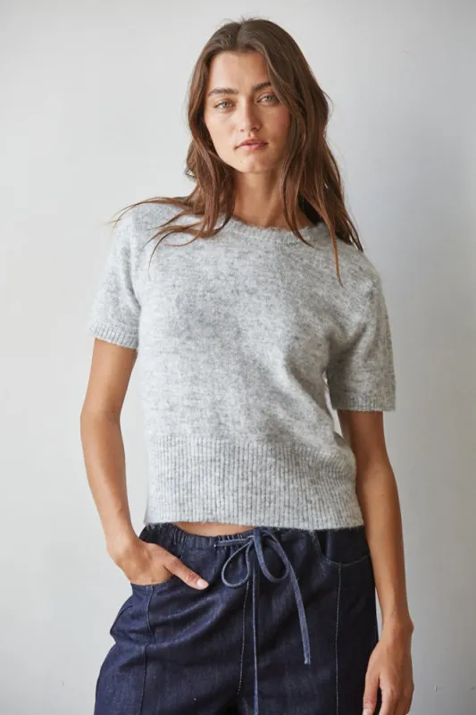 Alexandra Short Sleeve Sweater made by By Together