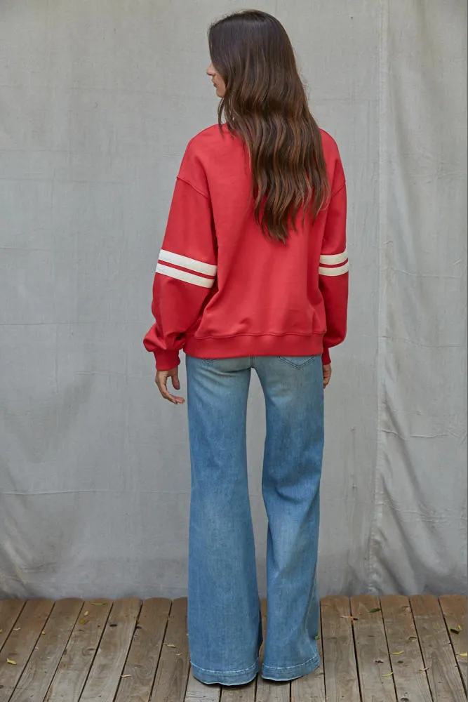 Sideline Game Day Sweatshirt sold by Madison Boutique product image thumbnail 3