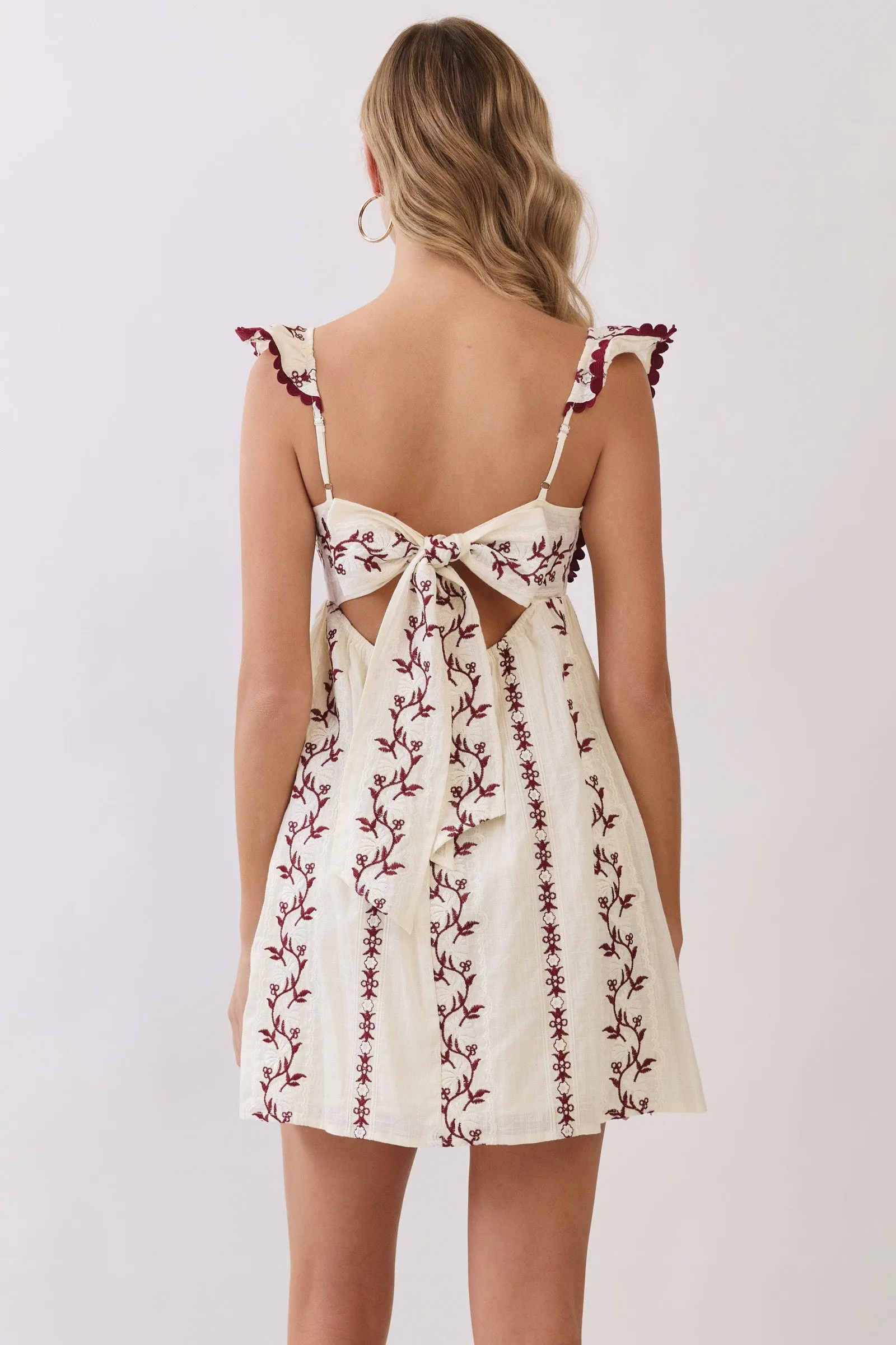 Lillian Embroidered Dress sold by Madison Boutique product image thumbnail 2