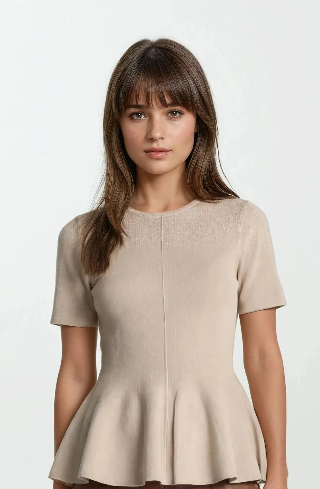 Penny Knit Peplum Top sold by Madison Boutique product image thumbnail 3