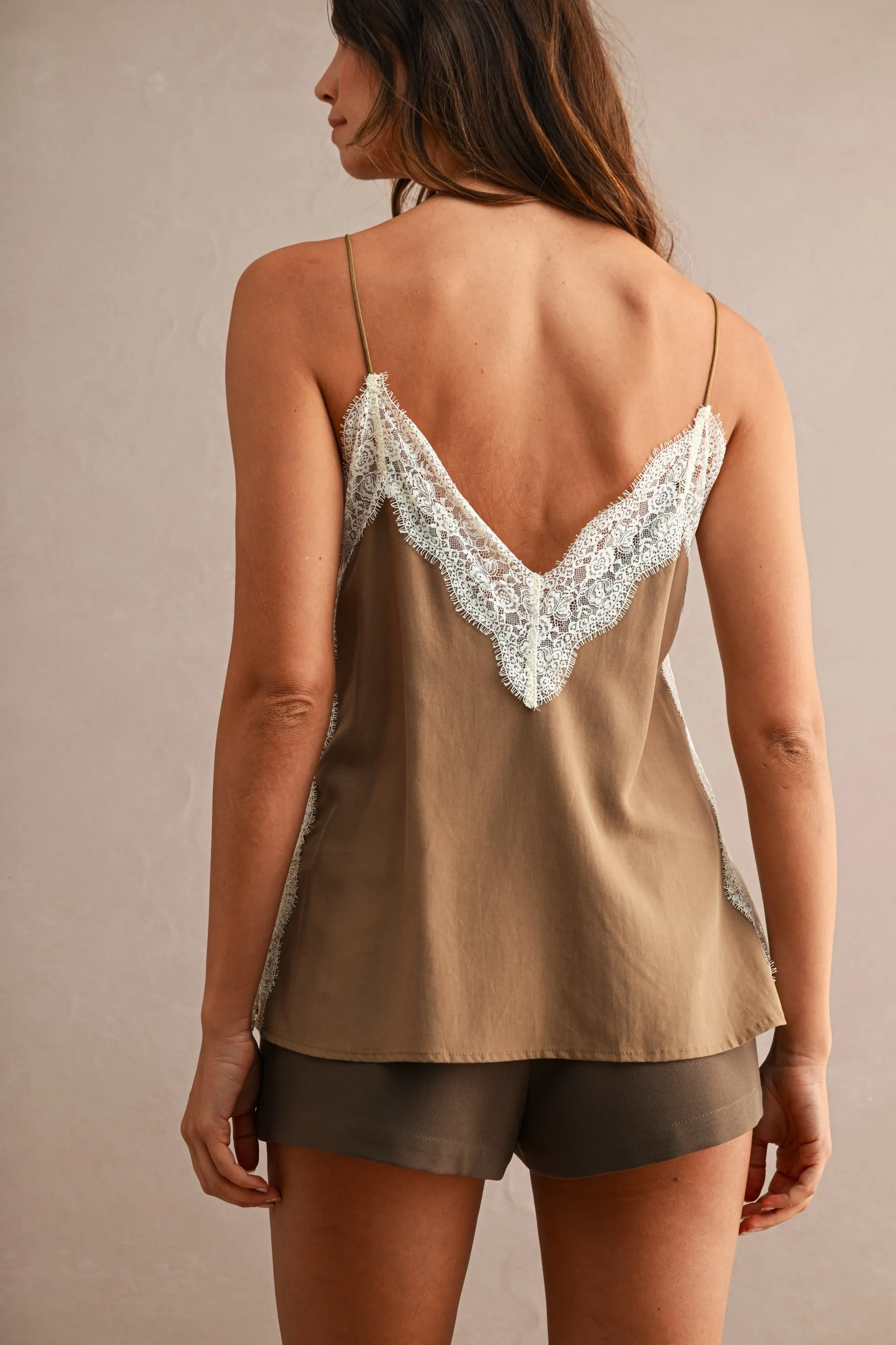 Sadie Lace Trim Cami Top sold by Madison Boutique product image thumbnail 5