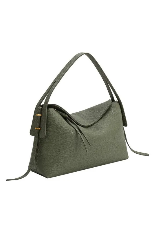 Emory Top Handle Bag, Sage made by Melie Bianco