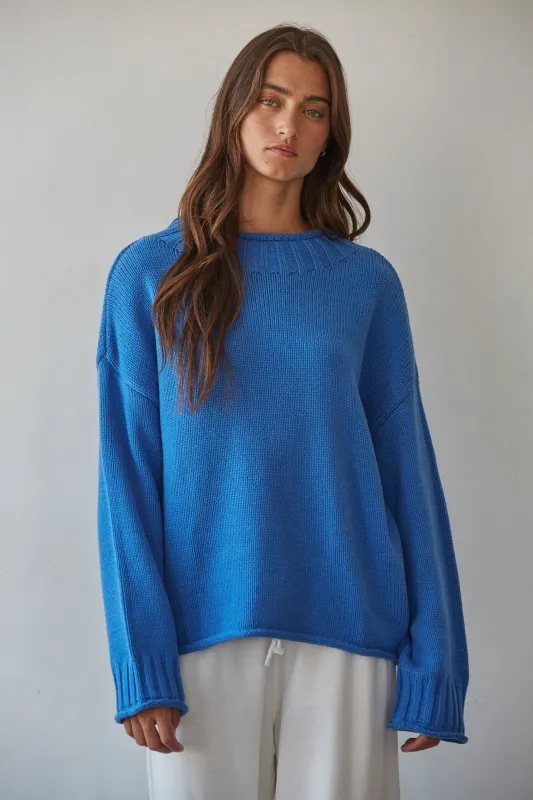 Lennox Mock Neck Sweater made by By Together