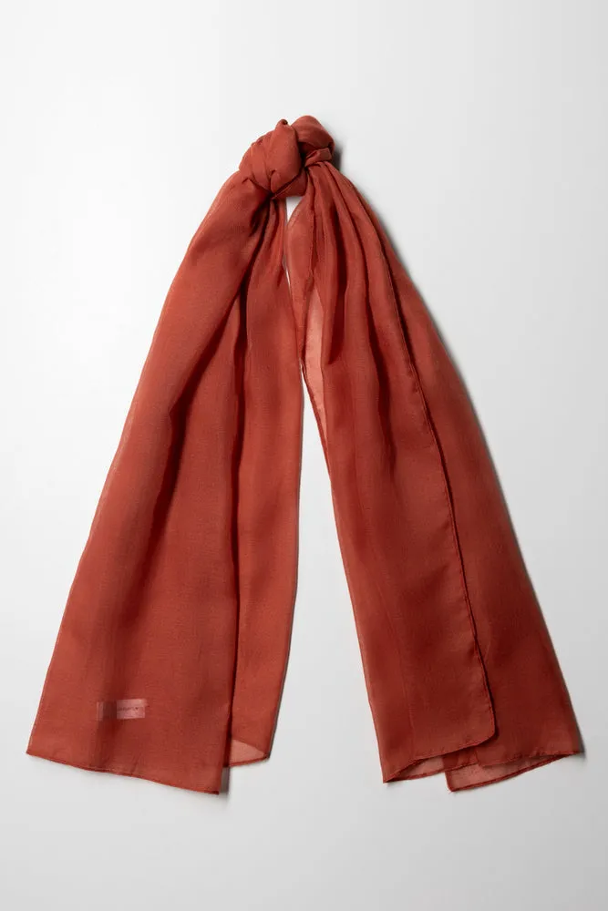 Summer Scarf Rust sold by Ackermas