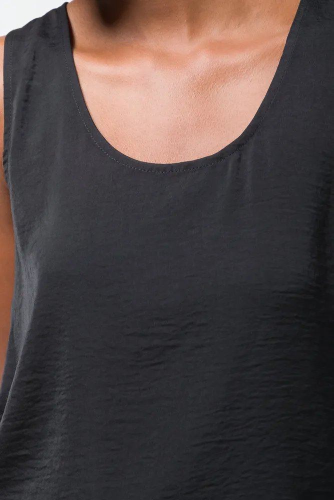 Satin Vest Black sold by Ackermas product image thumbnail 4