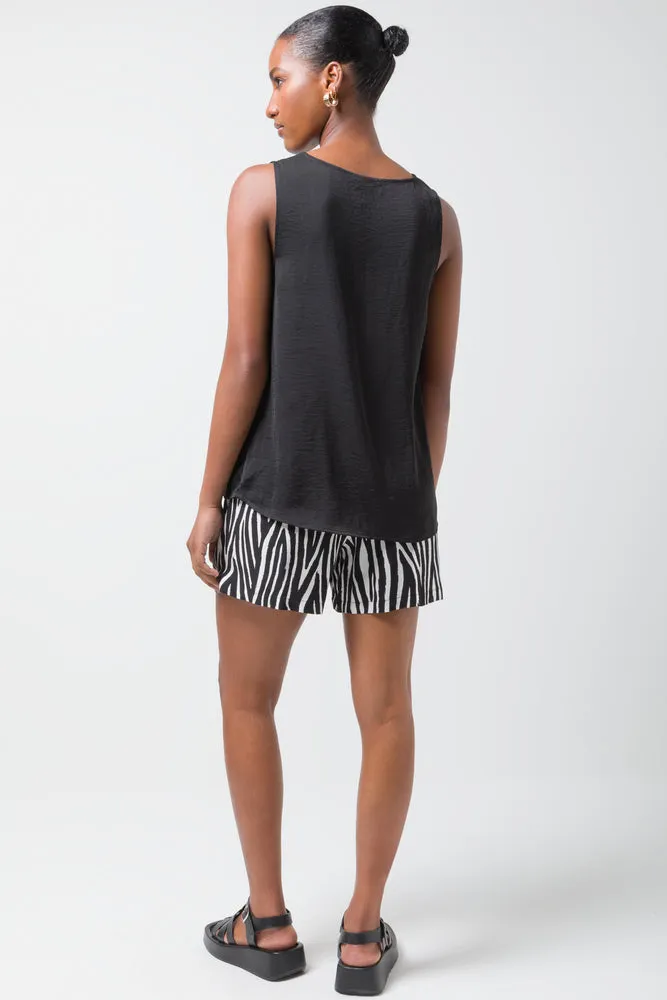 Satin Vest Black sold by Ackermas product image thumbnail 3