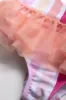 Peppa Pig puff sleeve tutu swimsuit multi sold by Ackermas