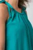 A-Line Strappy Linen Jade sold by Ackermas