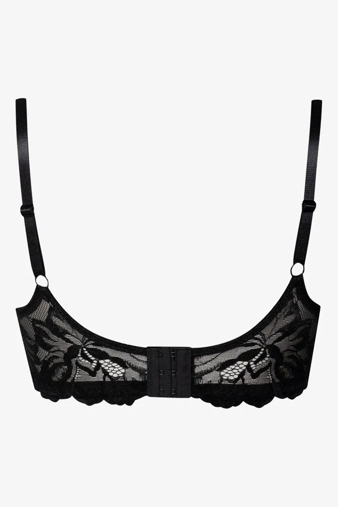 2 Pack Big Lace Summer Non Padded Underwire Black & Natural sold by Ackermas product image thumbnail 4