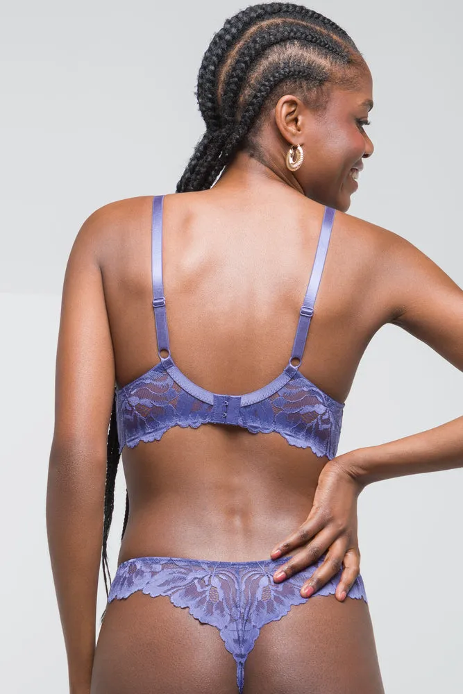 2 Pack Summer Lace Balconette Bra Blue sold by Ackermas product image thumbnail 4