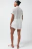 Crochet Shirt White sold by Ackermas