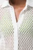 Crochet Shirt White sold by Ackermas