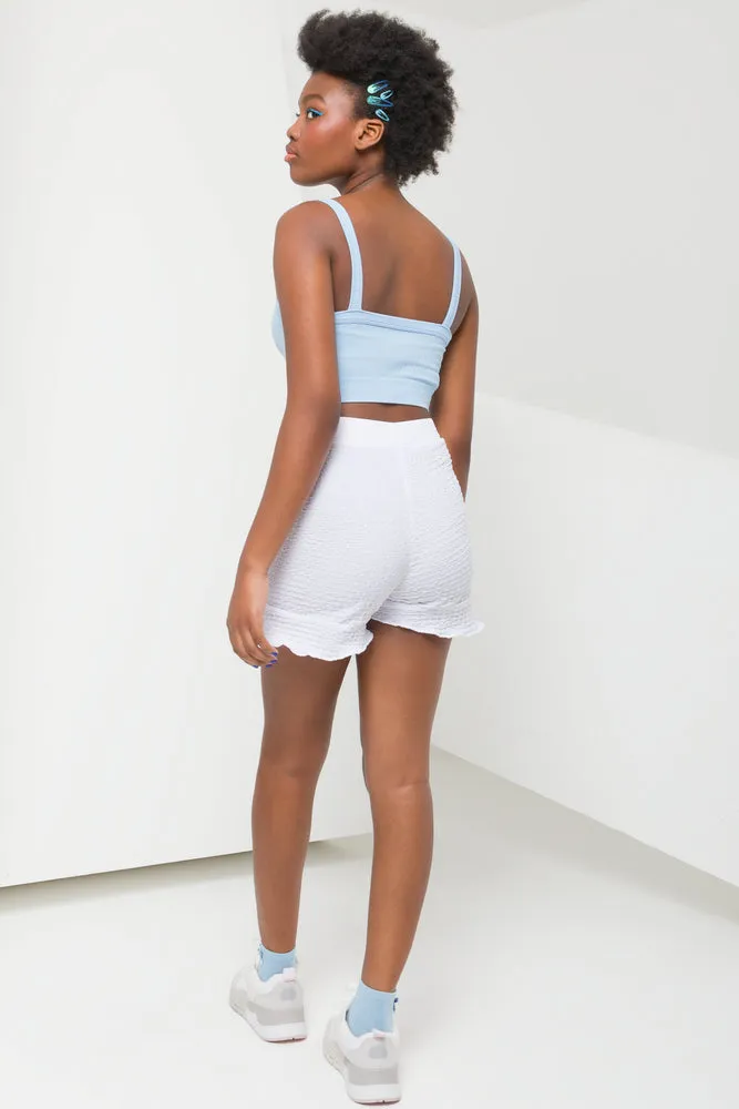 Seamless Crop Vest Light Blue sold by Ackermas product image thumbnail 3