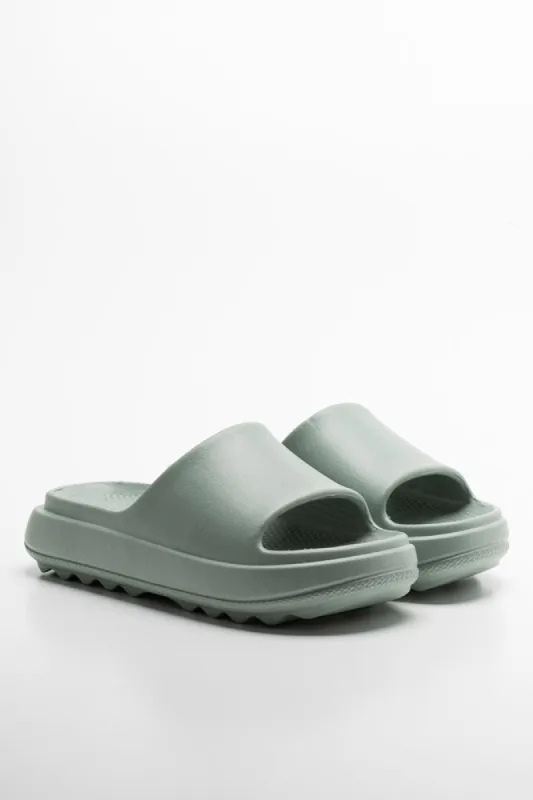 Cleated Eva Sandal Green sold by Ackermas