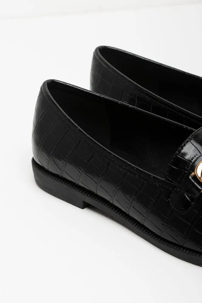 Croc Chain Loafer Black sold by Ackermas product image thumbnail 4