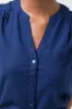 Sleeveless Shirt Linen Navy sold by Ackermas
