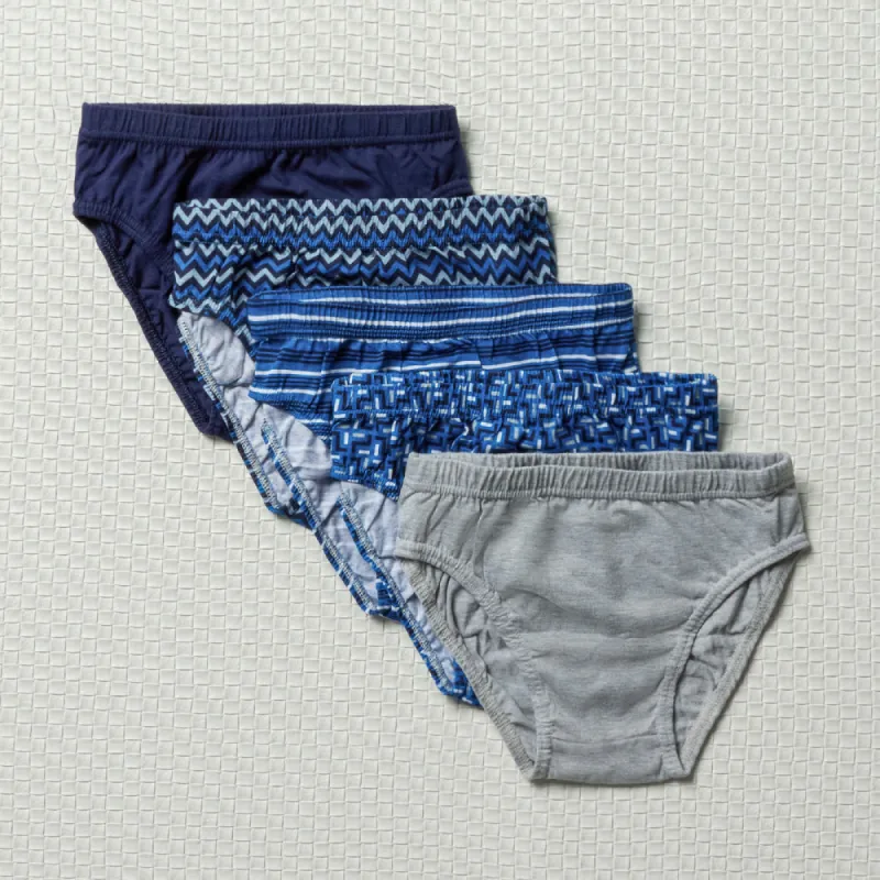 5 Pack Print Briefs Blue sold by Ackermas