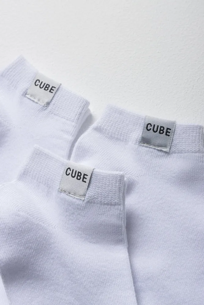 3 Pack Anklet Socks White sold by Ackermas product image thumbnail 2