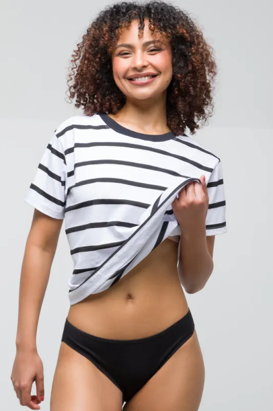 3 Pack Cotton Blend Bikini  Grey sold by Ackermas