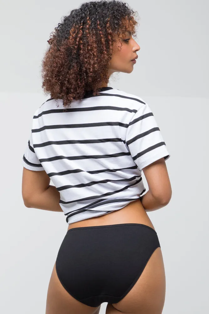 3 Pack Cotton Blend Bikini Black sold by Ackermas product image thumbnail 4