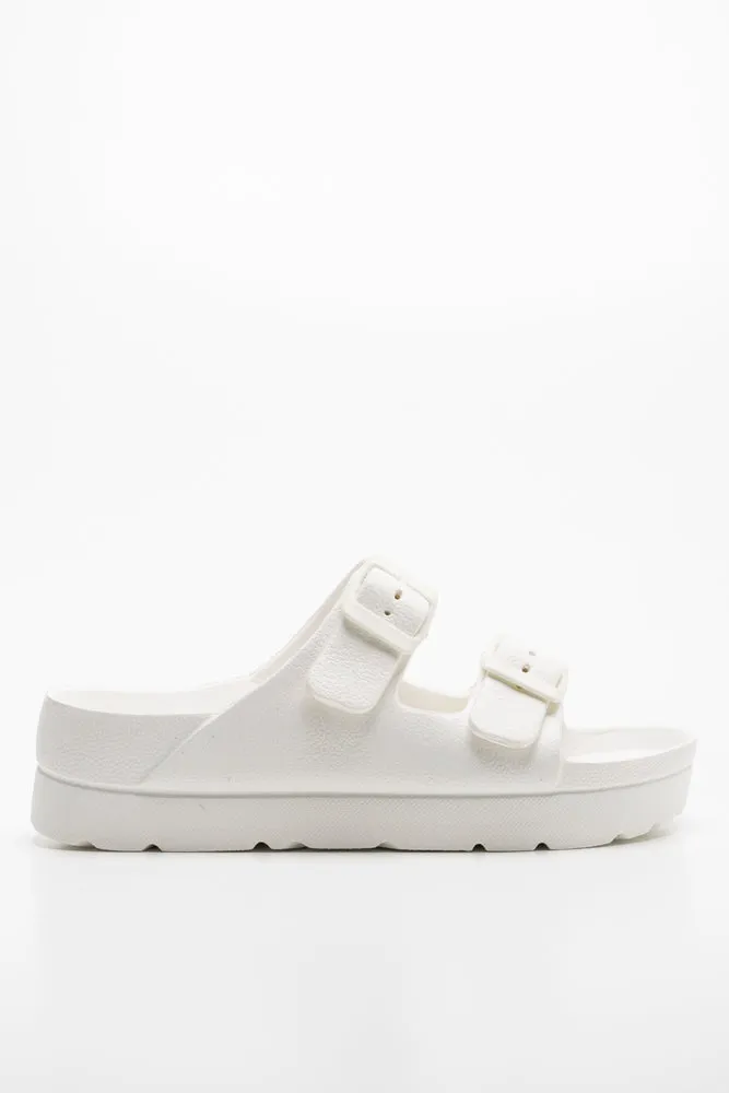 Buckle Sandal White sold by Ackermas product image thumbnail 2