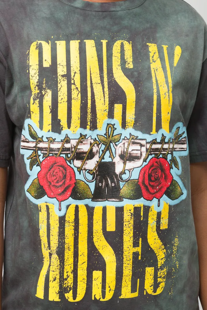 Guns N Roses Oversized T-Shirt Black sold by Ackermas product image thumbnail 4