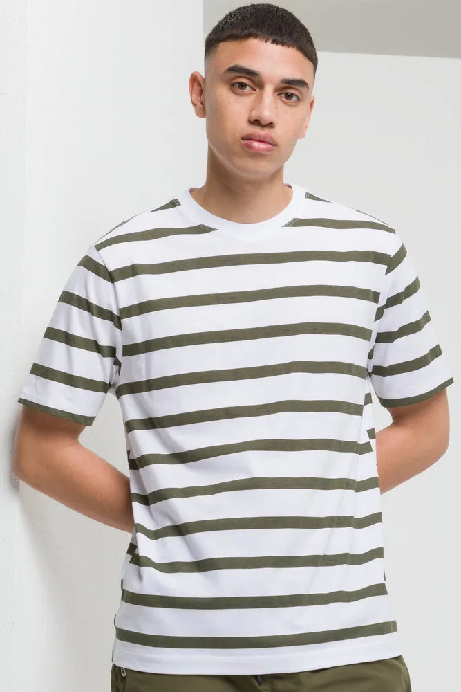 STRIPE T-SHIRT FATIGUE sold by Ackermas