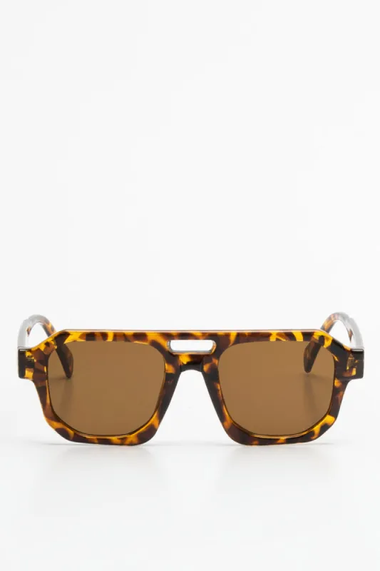 Aviator Sunglasses Brown sold by Ackermas