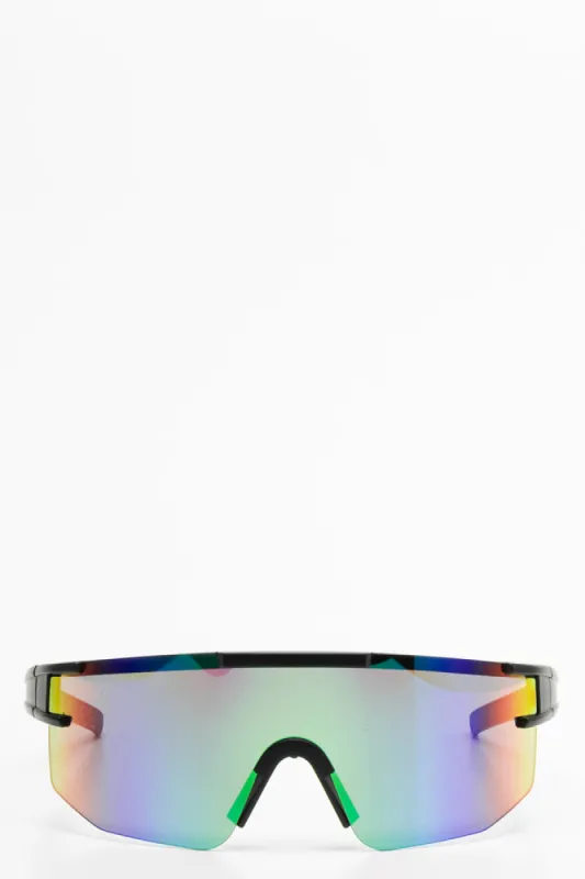 Mirrored sunglasses multi sold by Ackermas