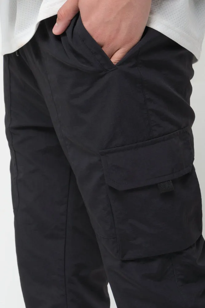 Cargo jogger pants black sold by Ackermas product image thumbnail 5