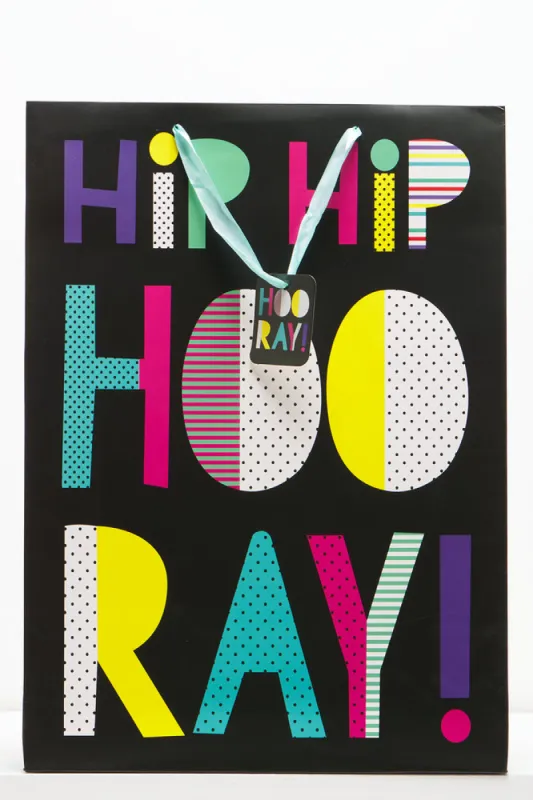 Hooray Gift Bag Multi sold by Ackermas