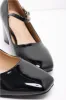 Block Heel Black sold by Ackermas