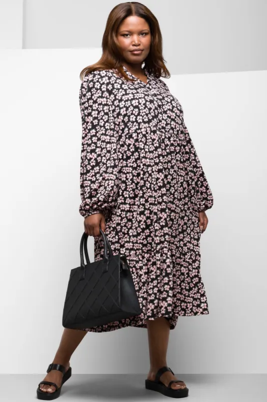 Long Sleeve Dress Black sold by Ackermas