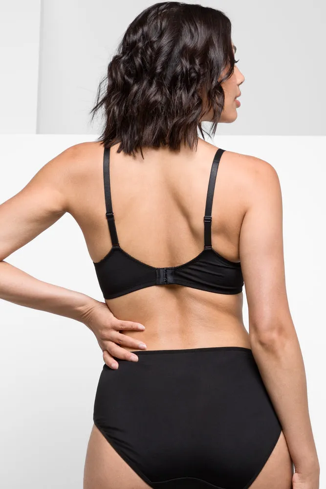 Lace Trim Brief Black sold by Ackermas product image thumbnail 3